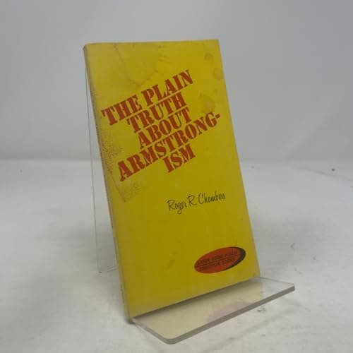 Book cover for The Plain Truth About Armstrongism (Direction books) by Roger R Chambers