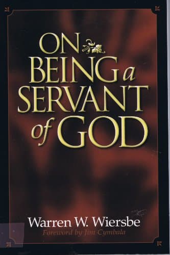 Book cover for On Being a Servant of God by Wiersbe, Warren W.
