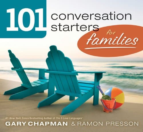 Book cover for 101 Conversation Starters for Families by Chapman, Gary