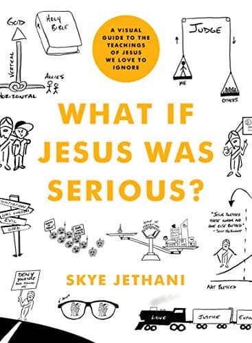 Book cover for What If Jesus Was Serious?: A Visual Guide to the Teachings of Jesus We Love to Ignore by Jethani, Skye