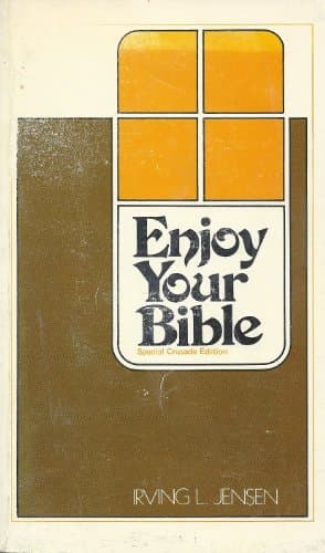 Book cover for Enjoy your Bible by Jensen, Irving Lester