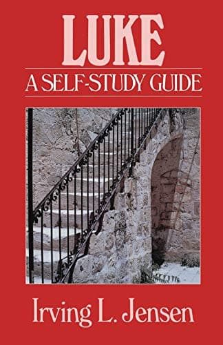 Book cover for Luke (Bible Self-Study Guides Series) by Jensen, Irving L