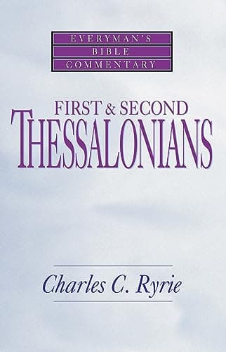 Book cover for First & Second Thessalonians- Everyman's Bible Commentary by Ryrie, Charles