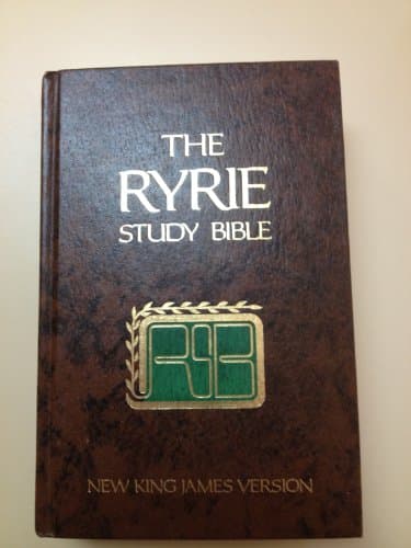 Book cover for The Ryrie Study Bible: King James Version by Ryrie, Charles