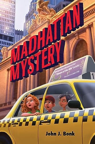 Book cover for Madhattan Mystery by Bonk, John J.