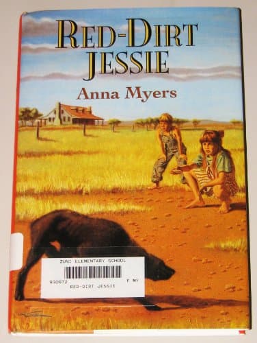 Book cover for Red-Dirt Jessie by Myers, Anna
