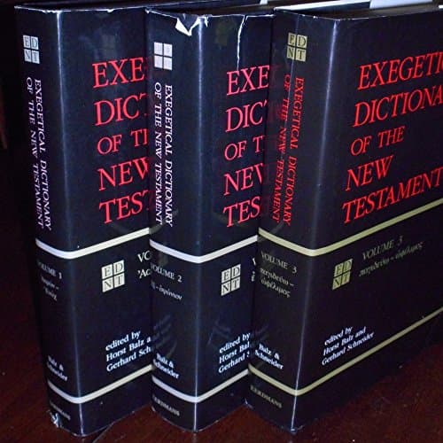 Book cover for Exegetical Dictionary of the New Testament (3 Volume Set) by Balz, Horst
