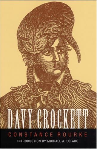Book cover for Davy Crockett by Rourke, Constance