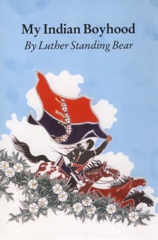 Book cover for My Indian Boyhood by Standing Bear, Luther