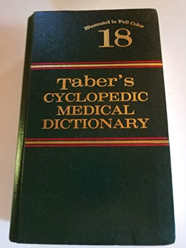 Book cover for Taber's Cyclopedic Medical Dictionary by Thomas, Clayton L.