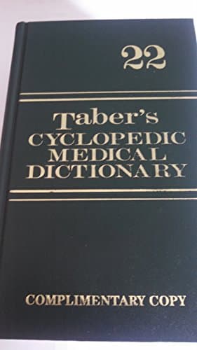 Book cover for Taber's Cyclopedic Medical Dictionary (Thumb-indexed Version) by Venes, Donald