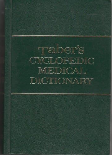 Book cover for Taber's Cyclopedic Medical Dictionary by Clarence Wilbur Taber