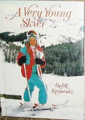 Book cover for A Very Young Skier by Krementz, Jill