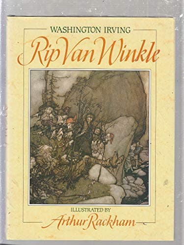 Book cover for Rip van Winkle by Irving, Washington