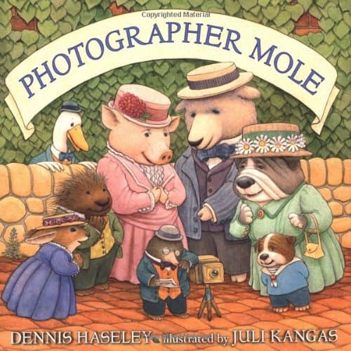 Book cover for Photographer Mole by Haseley, Dennis
