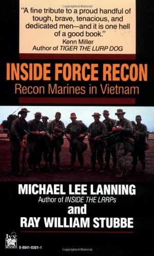 Book cover for Inside Force Recon: Recon Marines in Vietnam by Lanning, Col. Michael Lee