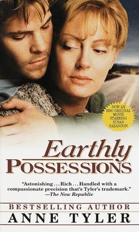 Book cover for Earthly Possessions by Tyler, Anne