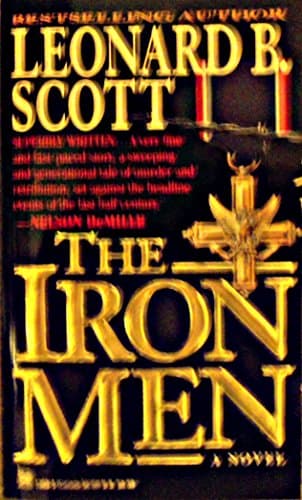 Book cover for The Iron Men by Scott, Leonard B.