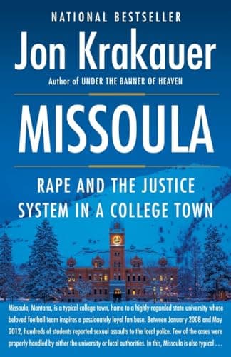 Book cover for Missoula: Rape and the Justice System in a College Town by Krakauer, Jon