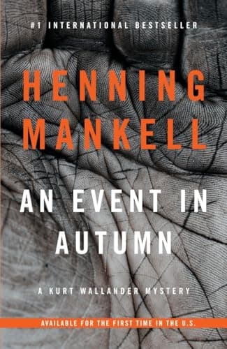 Book cover for An Event in Autumn (Kurt Wallander Series) by Mankell, Henning