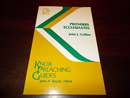 Book cover for Proverbs, Ecclesiastes by Collins, John Joseph