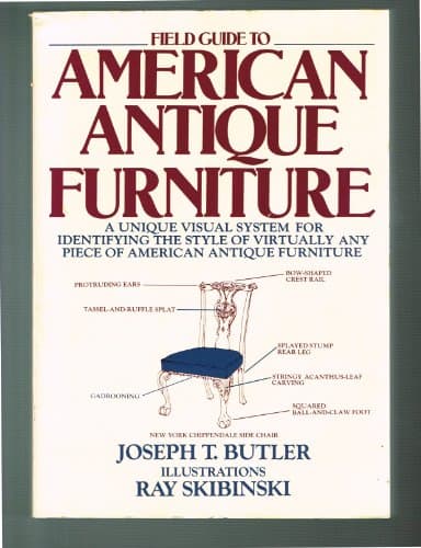 Book cover for Field Guide to American Antique Furniture: A Unique Visual System for Identifying the Style of Virtually Any Piece of American Antique Furniture by Butler, Joseph T.