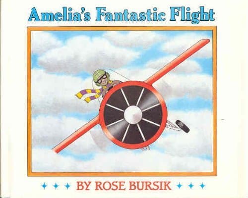 Book cover for Amelia's Fantastic Flight by Bursik, Rose