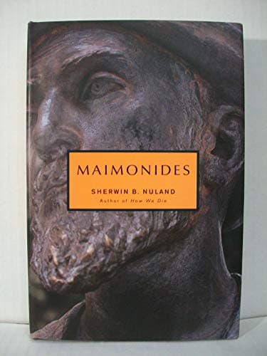 Book cover for Maimonides (Jewish Encounters) by Nuland, Sherwin B.