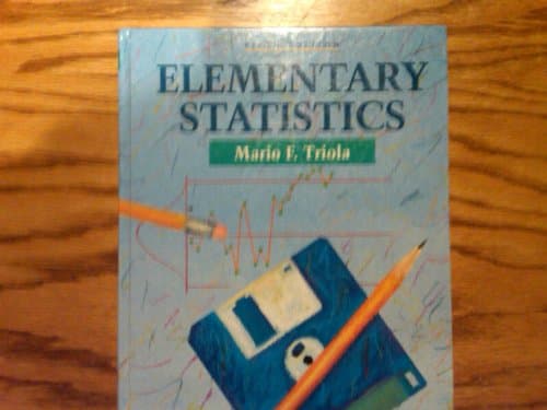 Book cover for Elementary Statistics by Triola, Mario F.