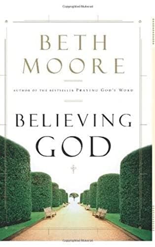 Book cover for Believing God by Moore, Beth