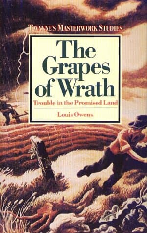 The Grapes of Wrath: Trouble in the Promised Land (Twayne's Masterwork Studies)