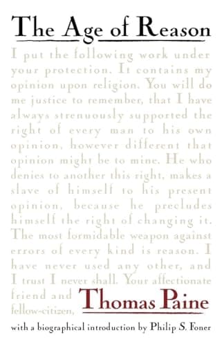 Book cover for The Age Of Reason by Paine, Thomas