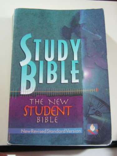 Book cover for Study Bible: The New Student Bible, New Revised Standard Version by Unknown