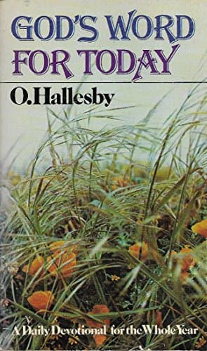 Book cover for God's Word for Today: A Daily Devotional for the Whole Year by Hallesby, Ole