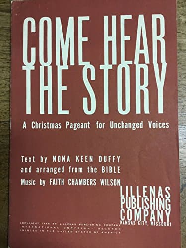 Book cover for Come Hear the Story: Christmas Program Resource by O'Neal, Debbie Trafton
