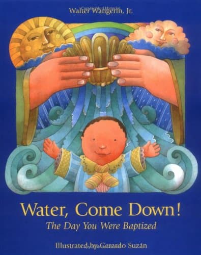 Book cover for Water Come Down: The Day You Were Baptized by Walter Wangerin Jr.