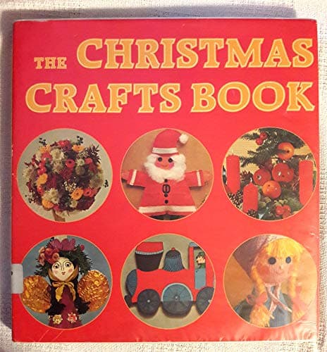 Book cover for The Christmas crafts book by NA