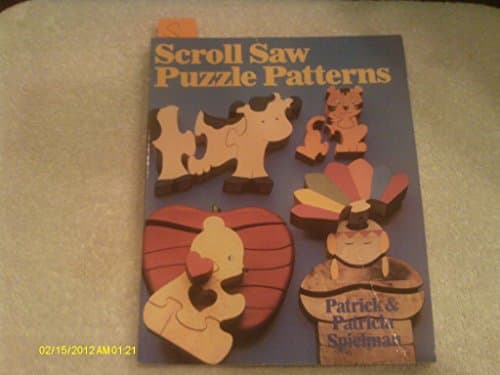 Book cover for Scroll Saw Puzzle Patterns Paperback Patrick, Spielman, Patricia Spielman by Spielman, Patrick