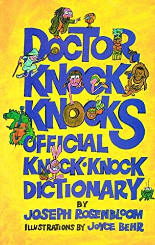 Book cover for Doctor Knock-Knock's Official Knock-Knock Dictionary by Rosenbloom, Joseph