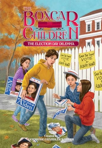 Book cover for The Election Day Dilemma (The Boxcar Children Mysteries) by Warner, Gertrude Chandler
