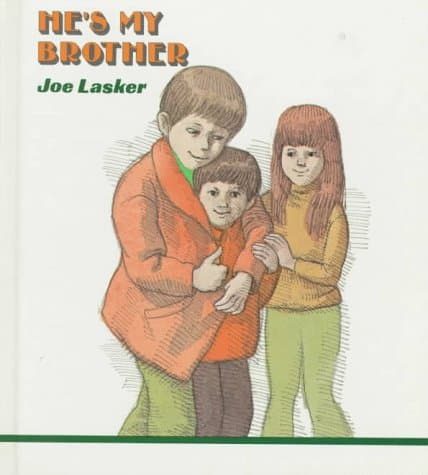 Book cover for He's My Brother by Lasker, Joe