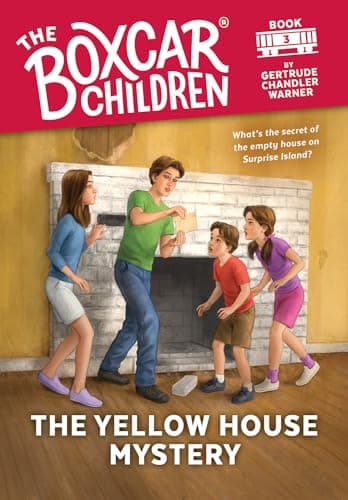 Book cover for The Yellow House Mystery (The Boxcar Children, No. 3) by Gertrude Chandler Warner