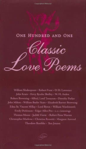 Book cover for One Hundred and One Classic Love Poems by Contemporary Books