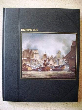 Book cover for Fighting Sail by Whipple. A. B. C. And The Editors Of Time-Life Books