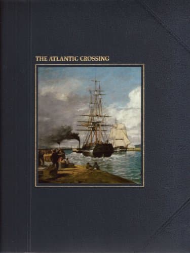 Book cover for The ATLANTIC CROSSING (The Seafarers) by Melvin Maddocks