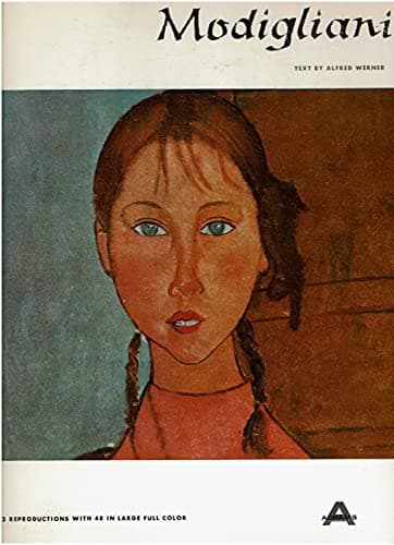 Book cover for Modigliani (Masters of Art Series) by Alfred Werner