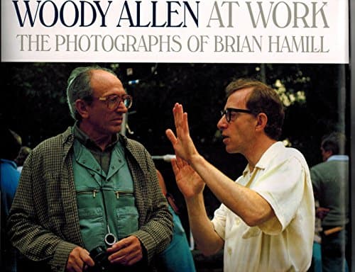 Book cover for Woody Allen At Work: The Photographs of Brian Hamill by Charles Champlin