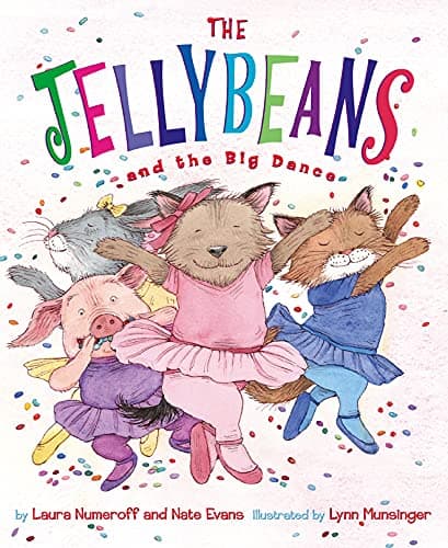 Book cover for The Jellybeans and the Big Dance by Numeroff, Laura