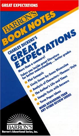 Book cover for Great Expectations (Barron's Book Notes) by Dickens, Charles