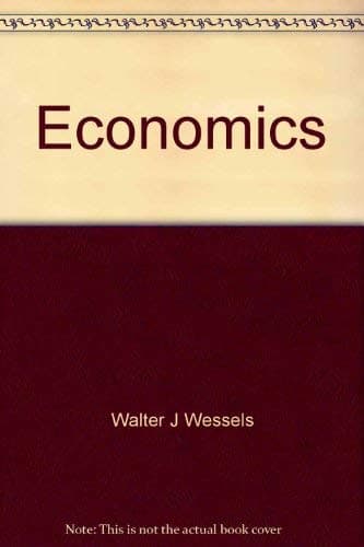 Book cover for Economics (Barron's Business Review) by Wessels, Walter J.
